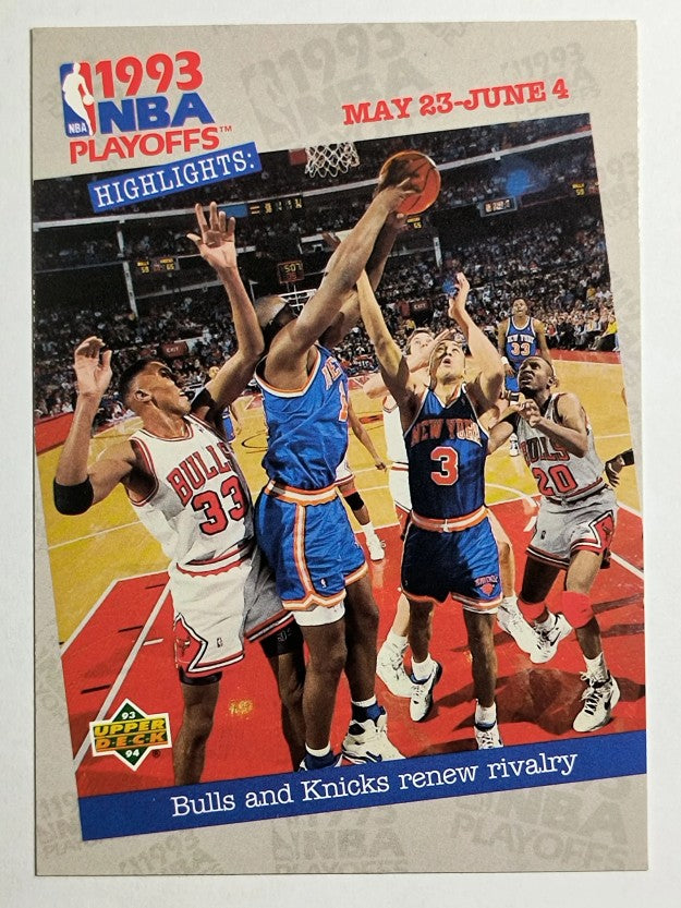 1993-94 Upper Deck #196 John Starks/Scottie Pippen PO