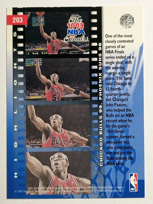 1993-94 Upper Deck #203 Horace Grant FIN
