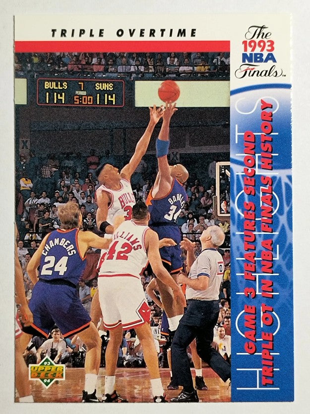 1993-94 Upper Deck #205 Scottie Pippen FIN/Charles Barkley (NM)
