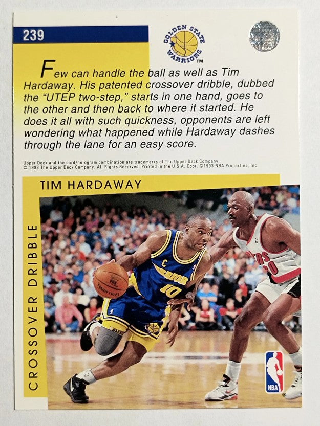1993-94 Upper Deck #239 Tim Hardaway SM