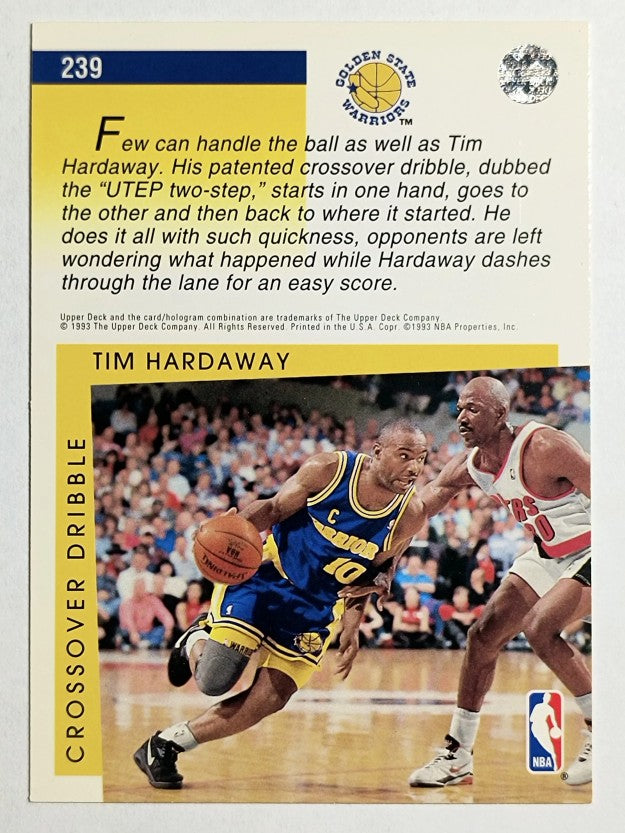 1993-94 Upper Deck #239 Tim Hardaway SM