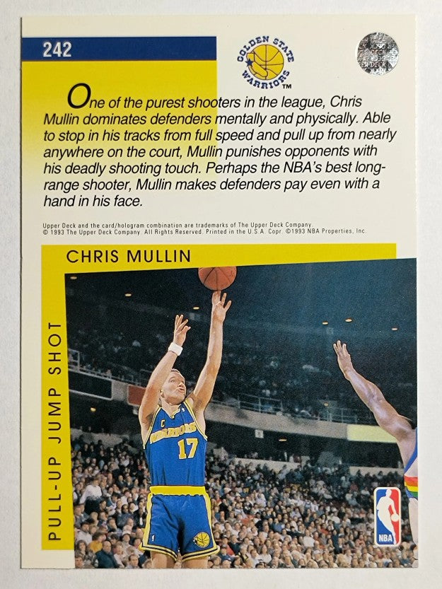 1993-94 Upper Deck #242 Chris Mullin SM