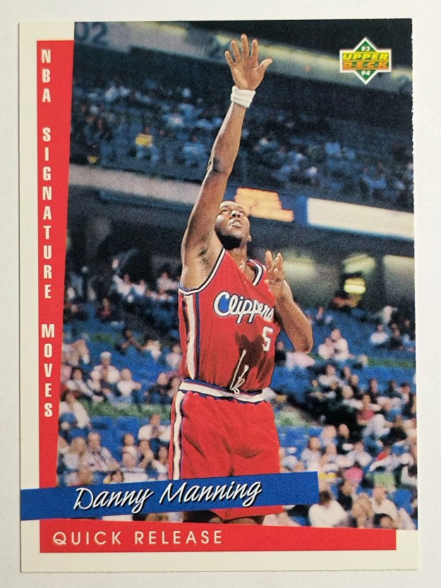 1993-94 Upper Deck #247 Danny Manning SM