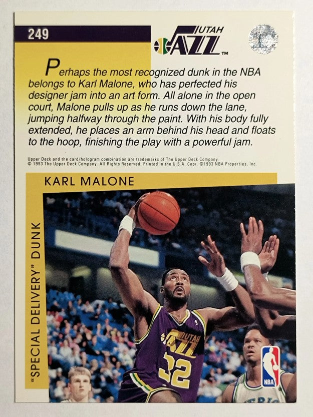 1993-94 Upper Deck #249 Karl Malone SM