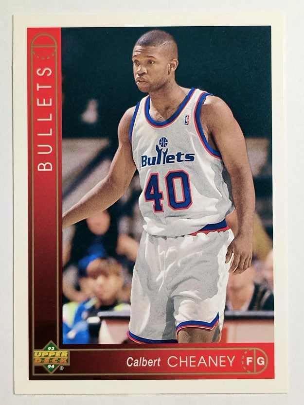 1993-94 Upper Deck #354 Calbert Cheaney