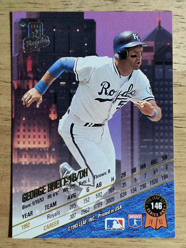 1993 Leaf #146 George Brett (NM)