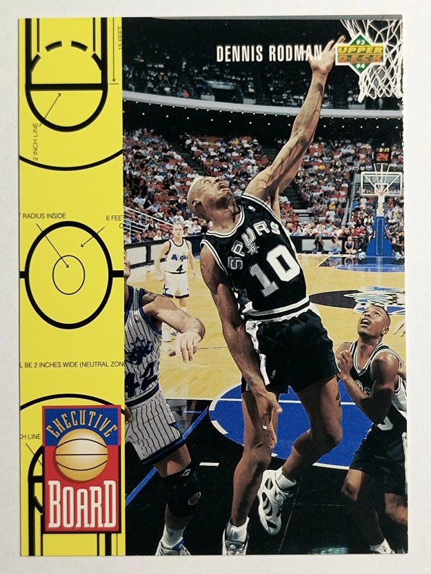 1993-94 Upper Deck #421 Dennis Rodman EB