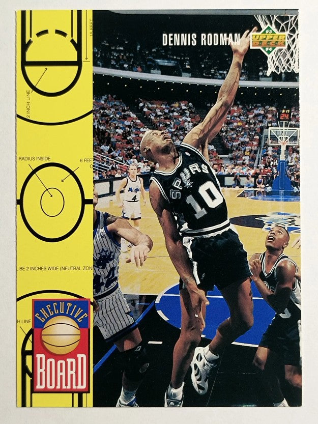 1993-94 Upper Deck #421 Dennis Rodman EB