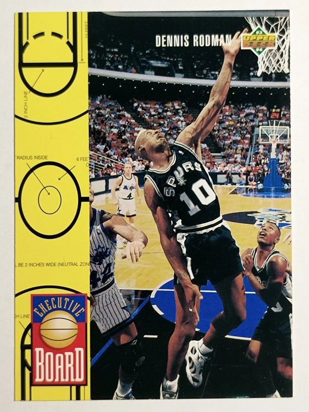 1993-94 Upper Deck #421 Dennis Rodman EB (NM)