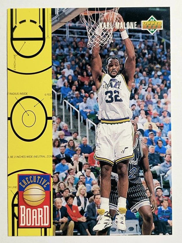 1993-94 Upper Deck #422 Karl Malone EB (NM)