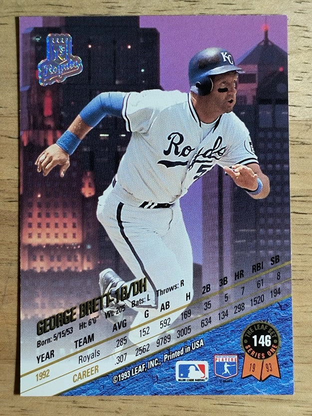 1993 Leaf #146 George Brett (NM)