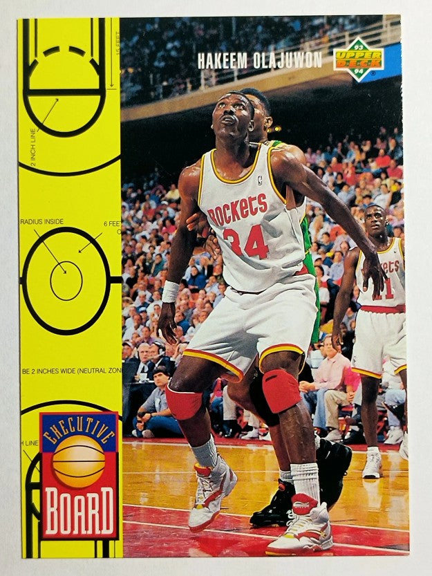 1993-94 Upper Deck #425 Hakeem Olajuwon EB