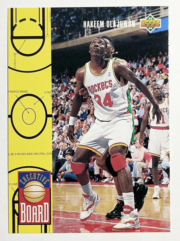 1993-94 Upper Deck #425 Hakeem Olajuwon EB