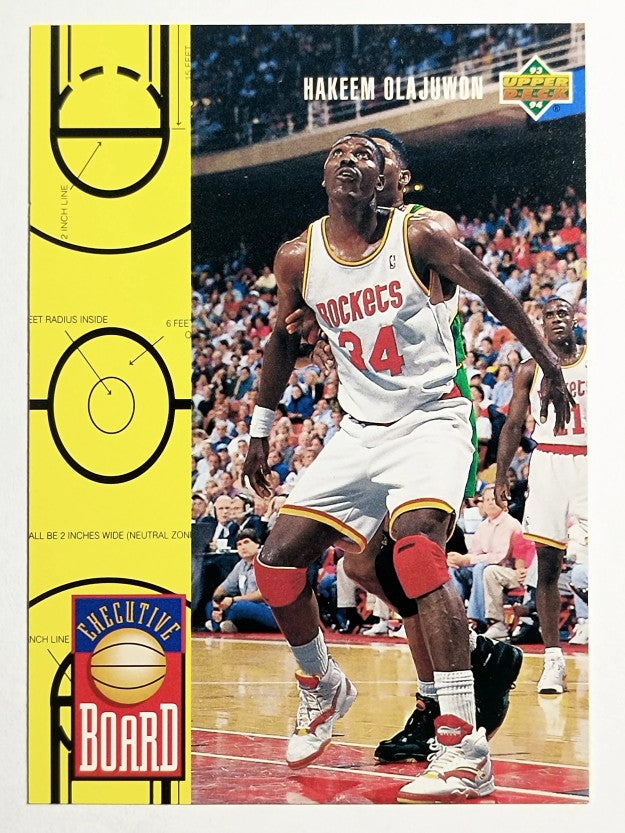 1993-94 Upper Deck #425 Hakeem Olajuwon EB