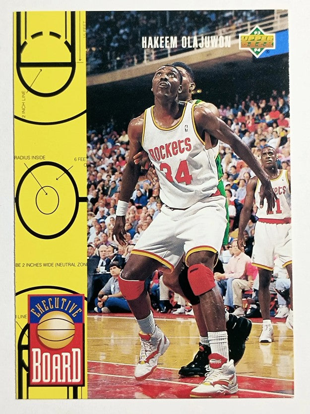 1993-94 Upper Deck #425 Hakeem Olajuwon EB