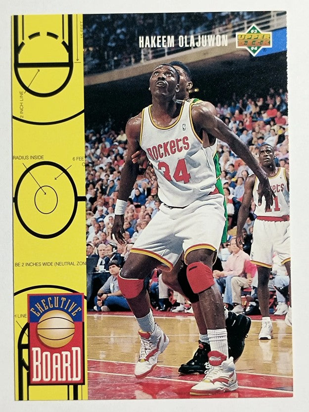 1993-94 Upper Deck #425 Hakeem Olajuwon EB