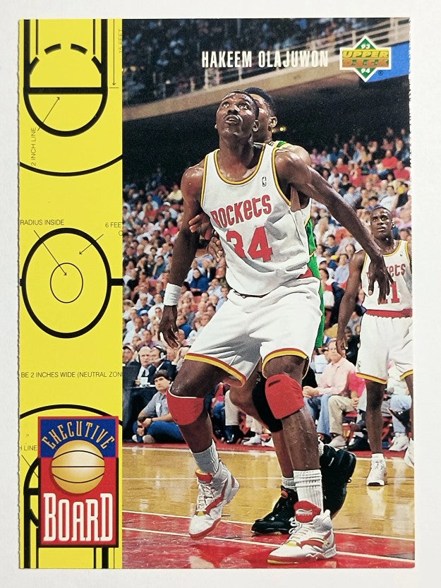 1993-94 Upper Deck #425 Hakeem Olajuwon EB