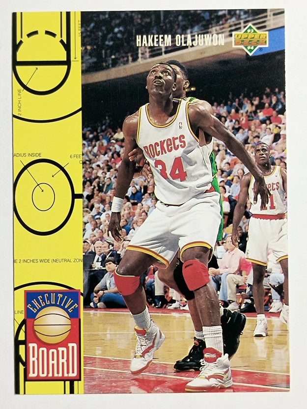 1993-94 Upper Deck #425 Hakeem Olajuwon EB