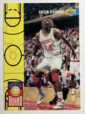 1993-94 Upper Deck #425 Hakeem Olajuwon EB (NM)