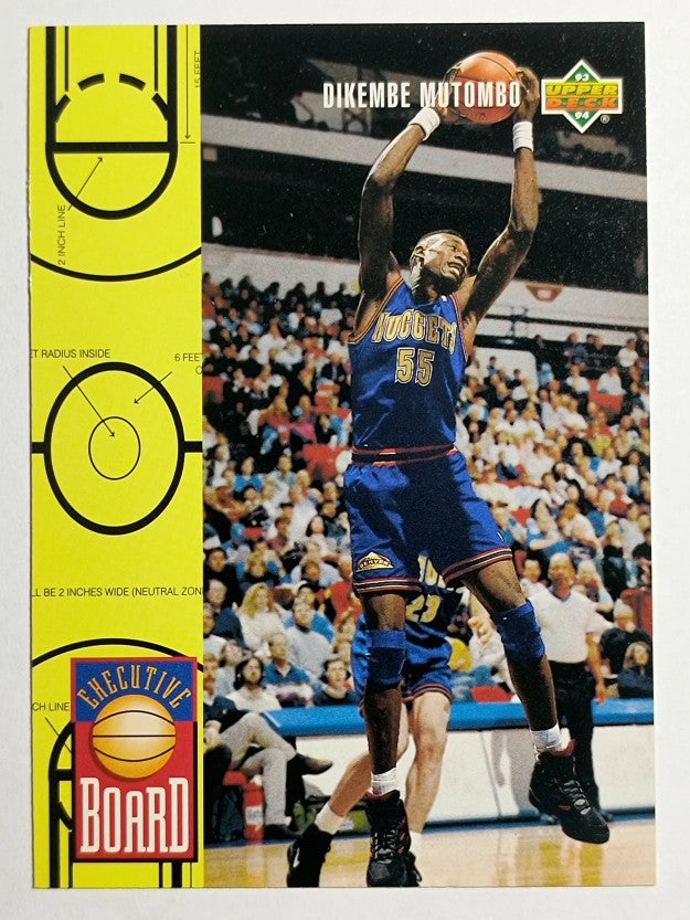 1993-94 Upper Deck #431 Dikembe Mutombo EB