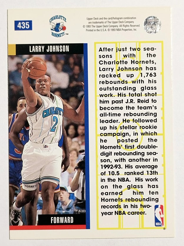 1993-94 Upper Deck #435 Larry Johnson EB