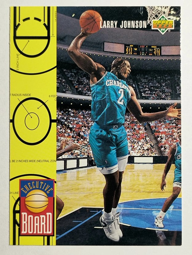 1993-94 Upper Deck #435 Larry Johnson EB