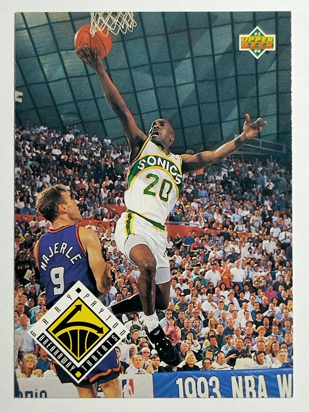 1993-94 Upper Deck #441 Gary Payton BT