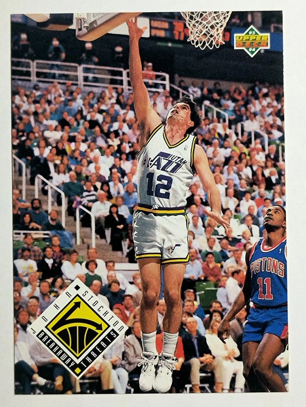 1993-94 Upper Deck #445 John Stockton BT