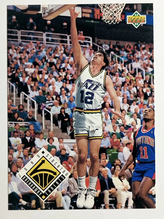 1993-94 Upper Deck #445 John Stockton BT