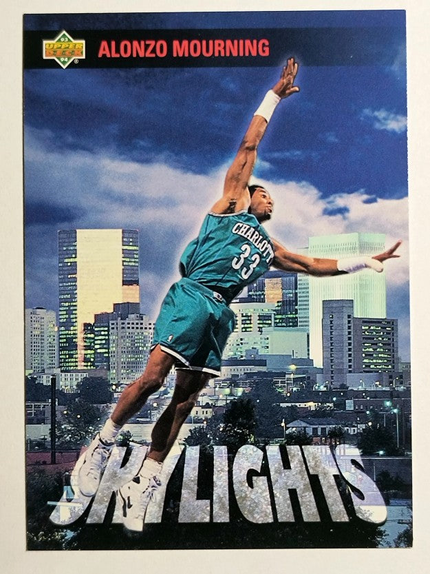 1993-94 Upper Deck #468 Alonzo Mourning SKL