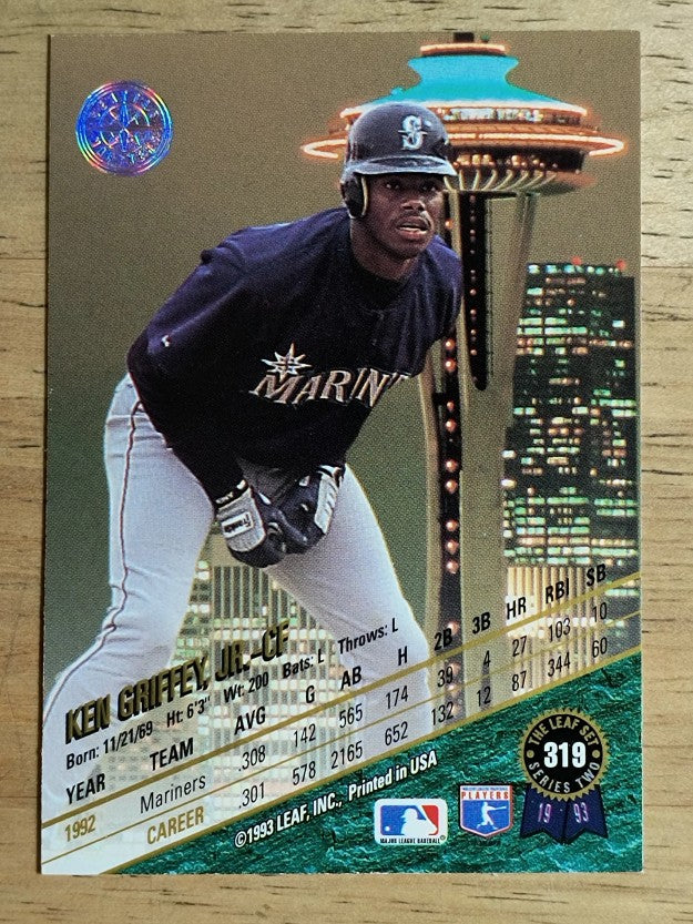 1993 Leaf #319 Ken Griffey Jr.