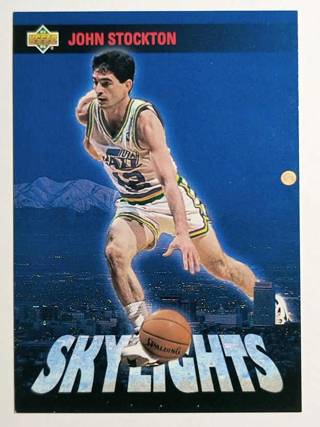 1993-94 Upper Deck #478 John Stockton SKL (NM)