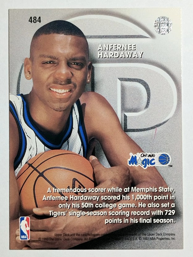 1993-94 Upper Deck #484 Anfernee Hardaway TP