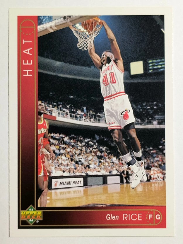 1993-94 Upper Deck International Spanish #25 Glen Rice