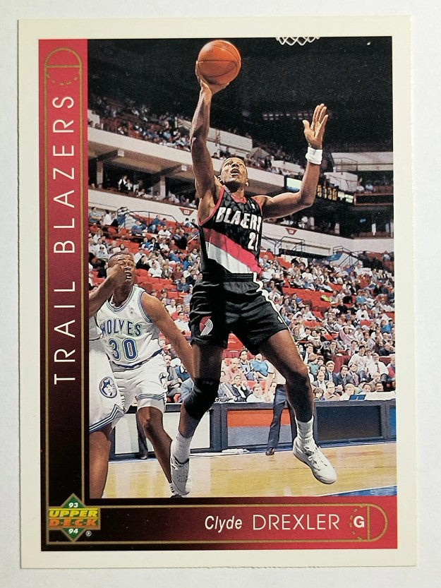 1993-94 Upper Deck International Spanish #33 Clyde Drexler