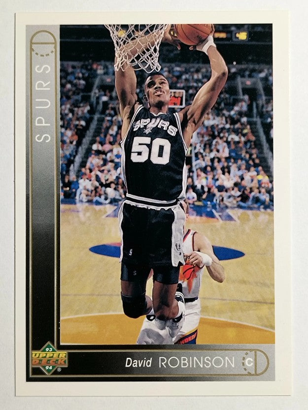 1993-94 Upper Deck International Spanish #50 David Robinson