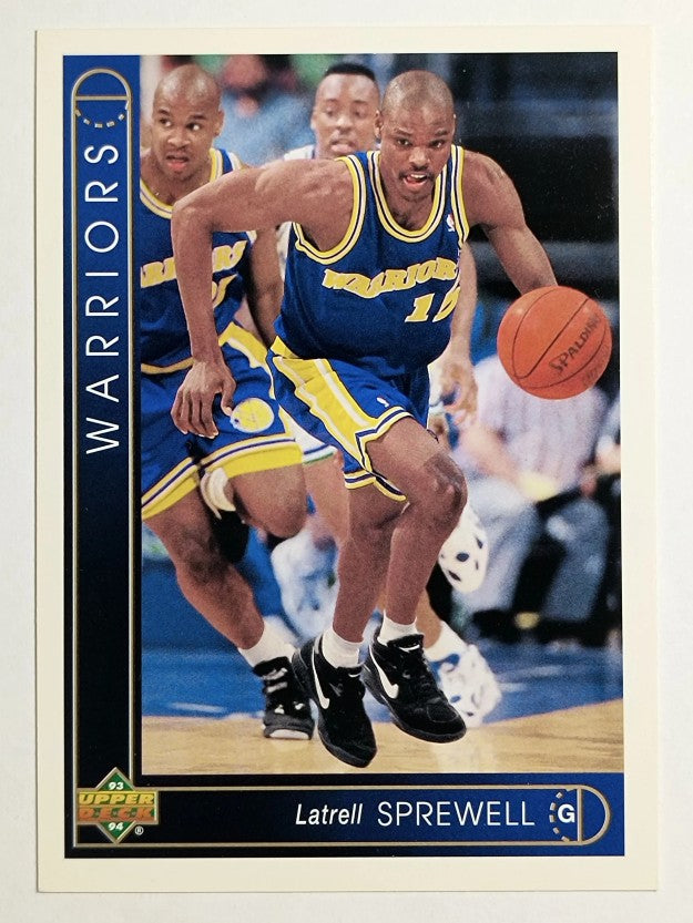 1993-94 Upper Deck International Spanish #54 Latrell Sprewell