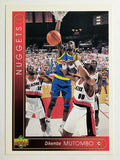 1993-94 Upper Deck International Spanish #55 Dikembe Mutombo