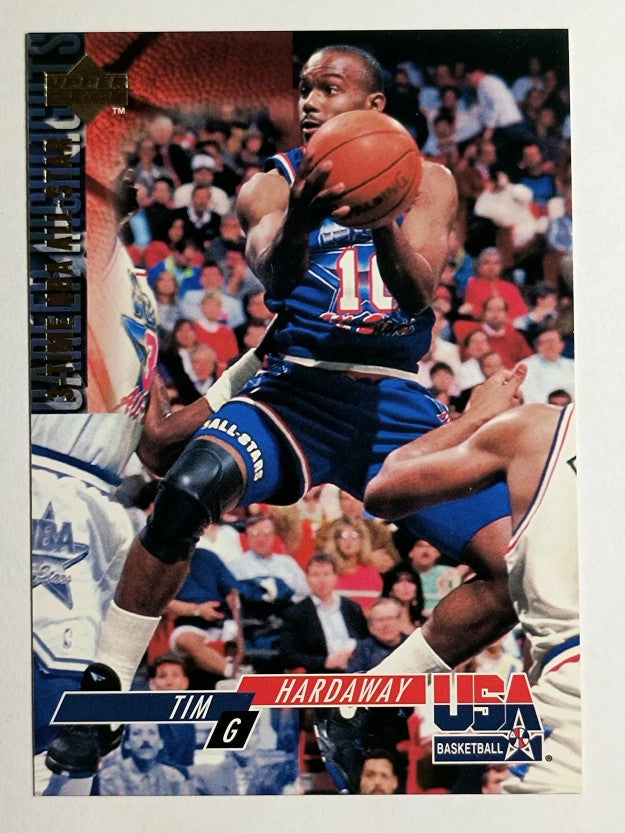 1994 Upper Deck USA #16 Tim Hardaway/3-Time All-Star