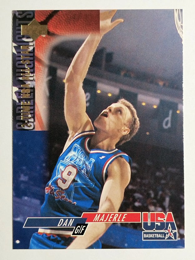 1994 Upper Deck USA #33 Dan Majerle/3-Time NBA All-Star