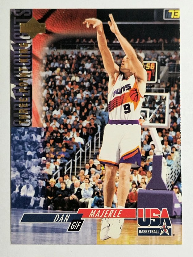 1994 Upper Deck USA #34 Dan Majerle/3-Point King