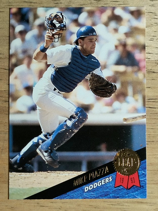 1993 Leaf #35 Mike Piazza