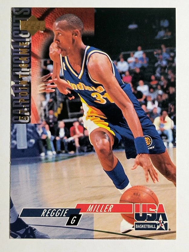 1994 Upper Deck USA #40 Reggie Miller/57-Point Game
