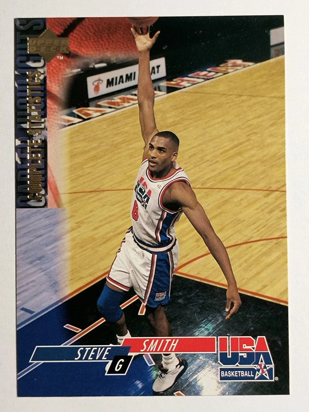 1994 Upper Deck USA #66 Steve Smith/Career Statistics