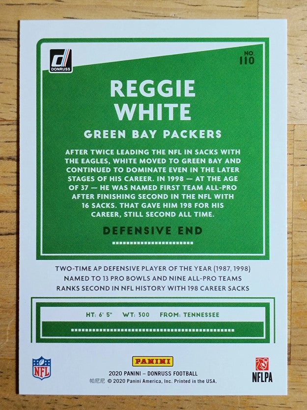 2020 Donruss #110 Reggie White