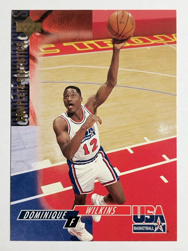 1994 Upper Deck USA #78 Dominique Wilkins/Career Statistics