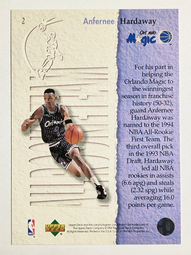 1994-95 Upper Deck #2 Anfernee Hardaway ART