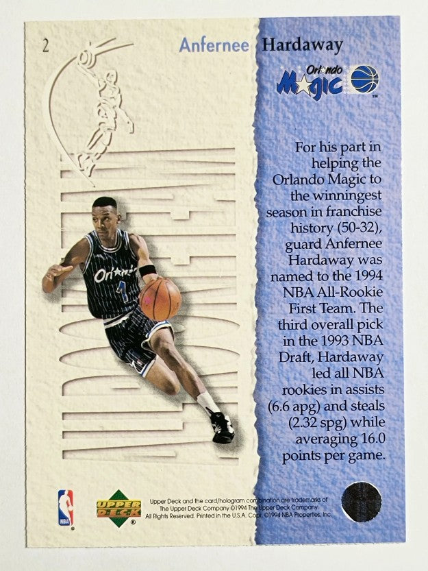 1994-95 Upper Deck #2 Anfernee Hardaway ART