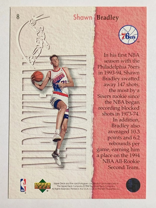 1994-95 Upper Deck #8 Shawn Bradley ART