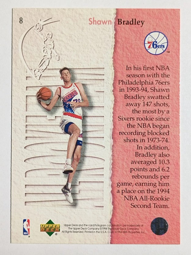 1994-95 Upper Deck #8 Shawn Bradley ART